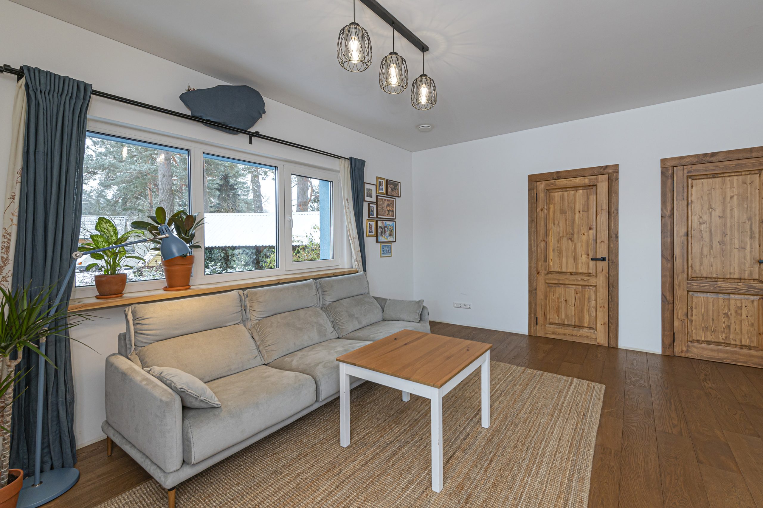 A+ klasės namas tarpe pušynų ir Neries (Salupiai)