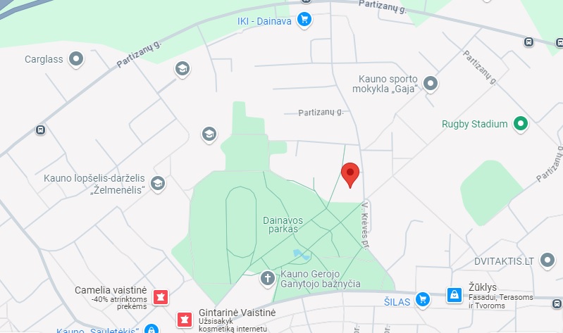 Trijų kambarių butas, besiribojantis su Dainavos parku!